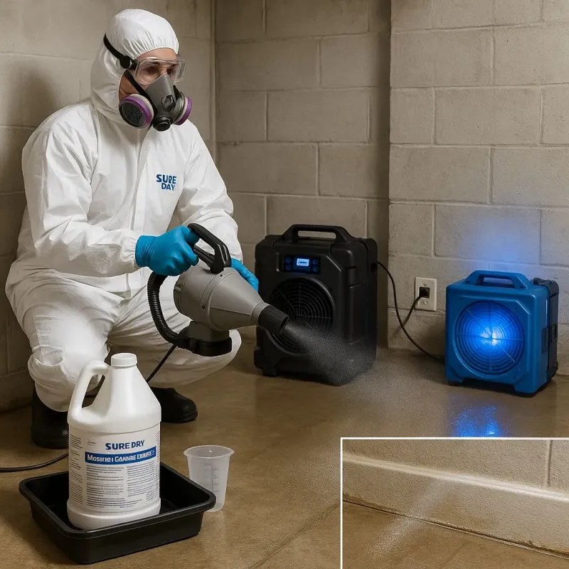 Sanitization and Odor Removal process in Bossier Parish, LA