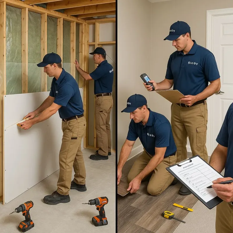 Repairs and Reconstruction process in Bossier Parish, LA